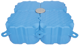 Flotador plástico modular de polietileno de alta densidad